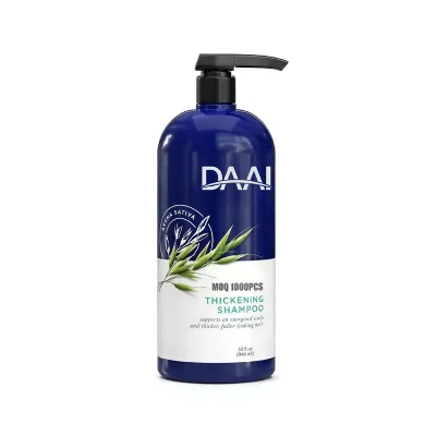 Organic hair thickening shampoo