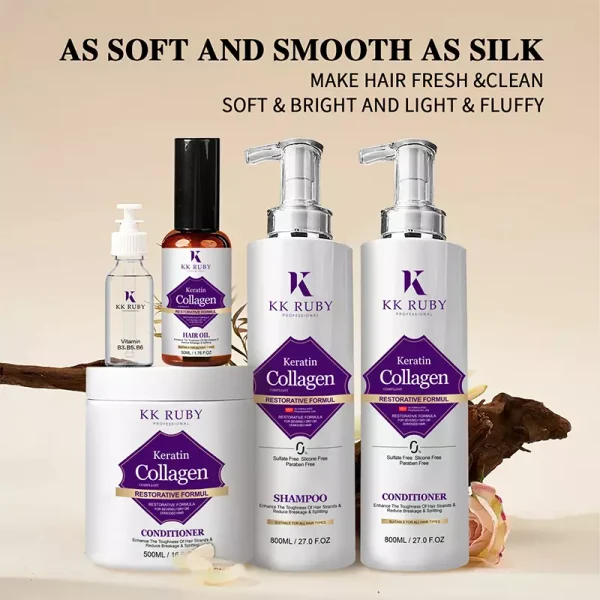 Collagen Keratin Shampoo set