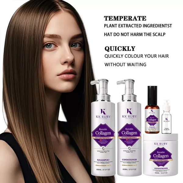 Collagen Keratin Shampoo set