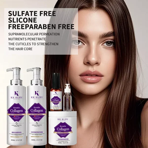 Collagen Keratin Shampoo set
