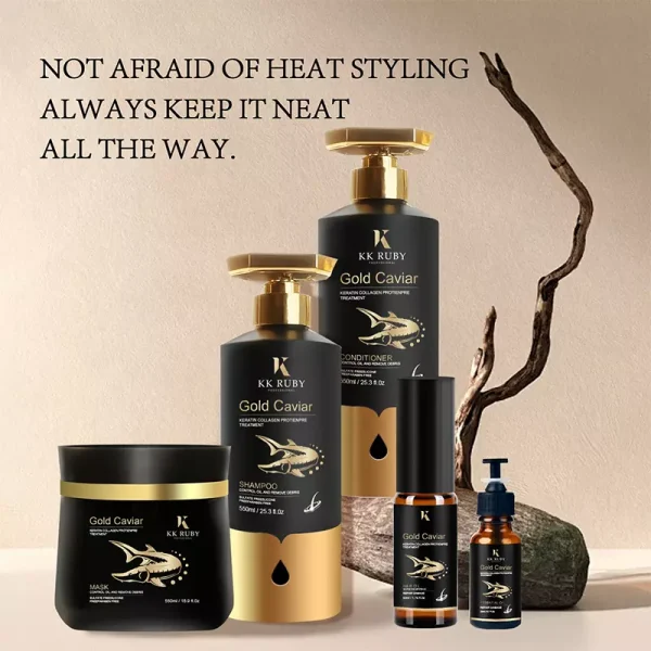 Caviar Syringe Hair Shampoo Set