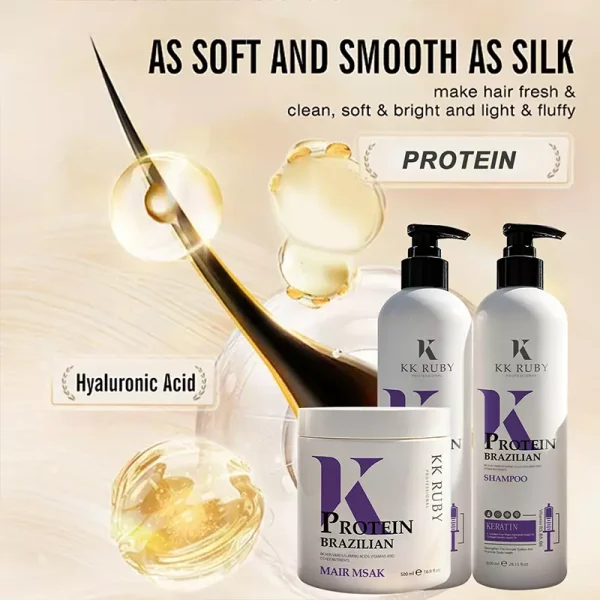 Keratin Shampoo Conditioner Set