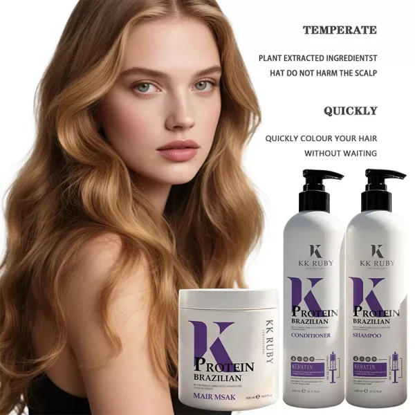 Keratin Shampoo Conditioner Set